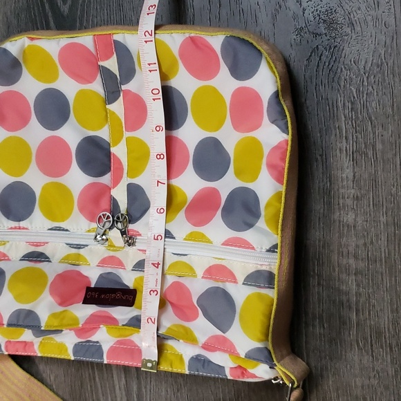 Bungalow 360 Polka Dot Crossbody Pocketed Messenger Bag - Picture 4 of 12